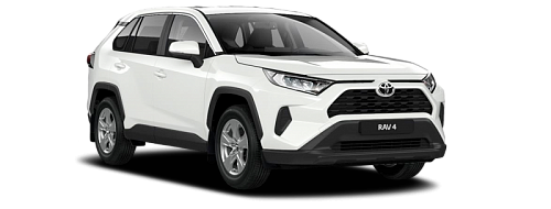 TOYOTA Rav4 Белый неметаллик