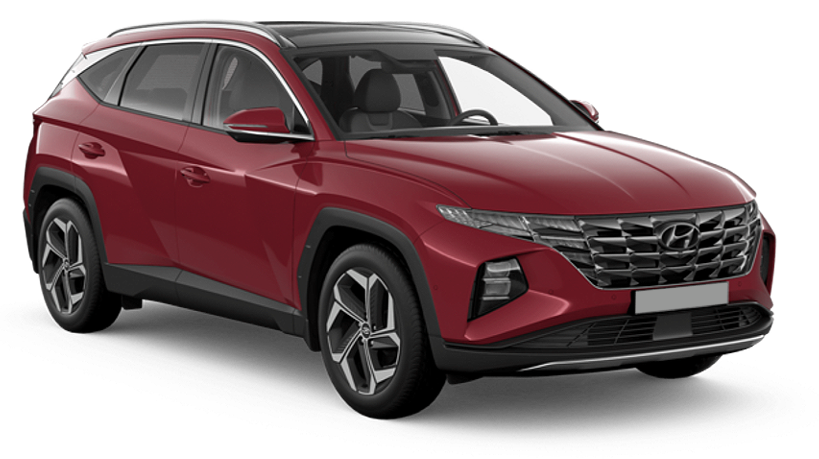 HYUNDAI Tucson Crimson Red